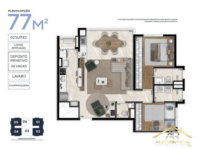 Apartamento para Venda em Osasco - 3